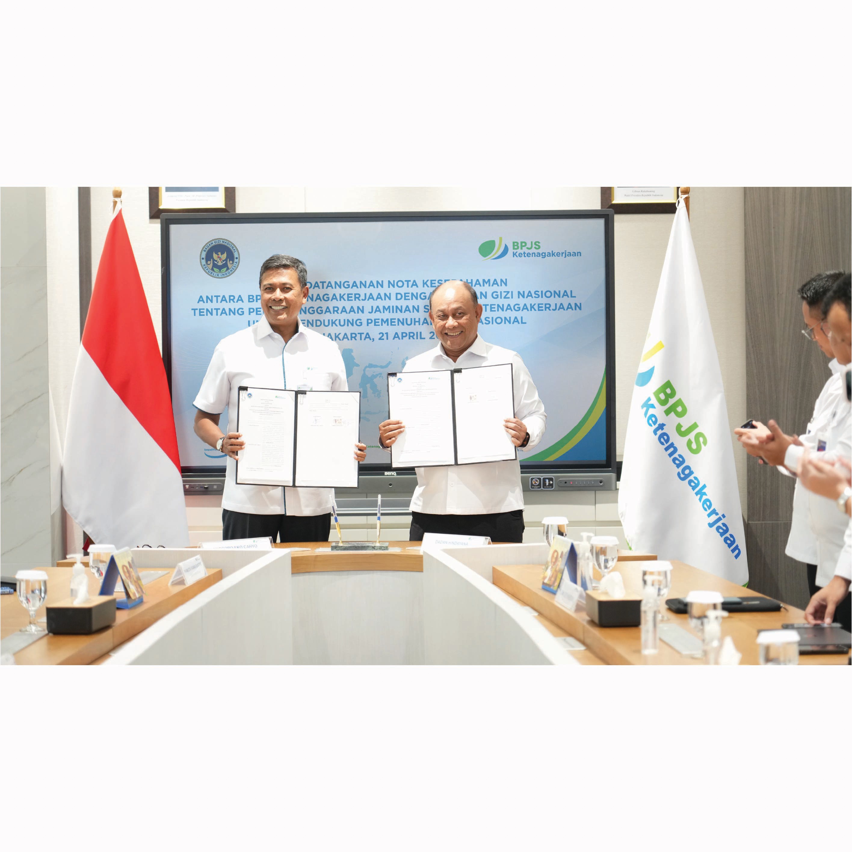 Rangkul BPJS Ketenagakerjaan, BGN Bener Meriah Jamin Kesejahteraan Sosial Pekerja SPPG