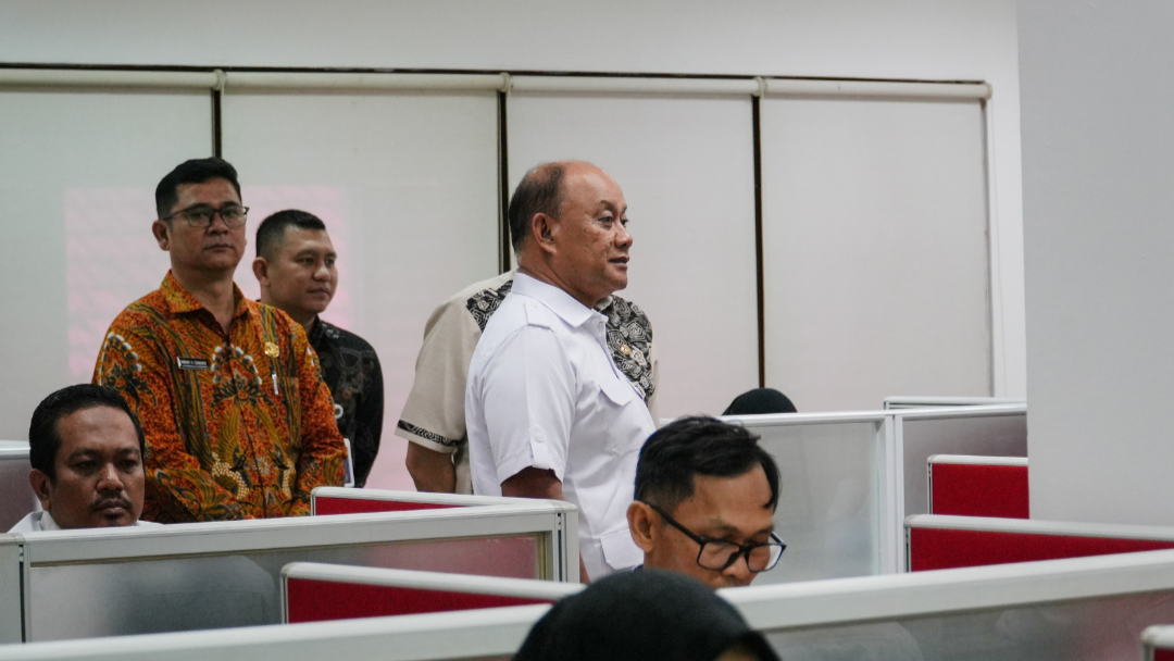 Kepala BGN Bener Meriah Bersama Sekjen Kemendagri Tinjau Proses Assesment Calon Pejabat KPPG