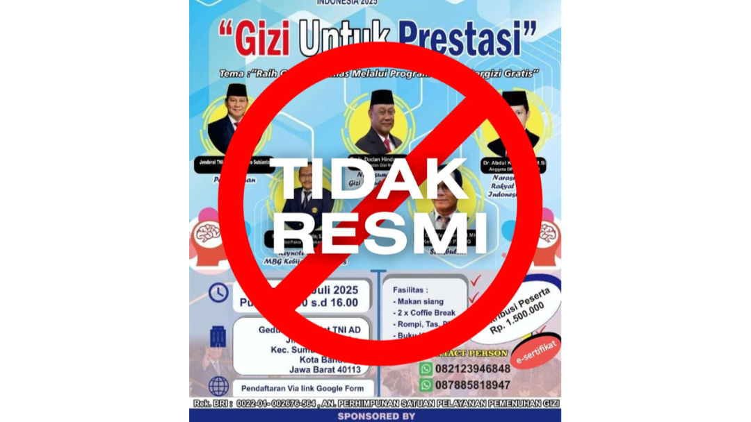 BGN Bener Meriah Tegaskan Kegiatan Deklarasi dan Seminar PSPPG di Bandung Bukan Kegiatan Resmi