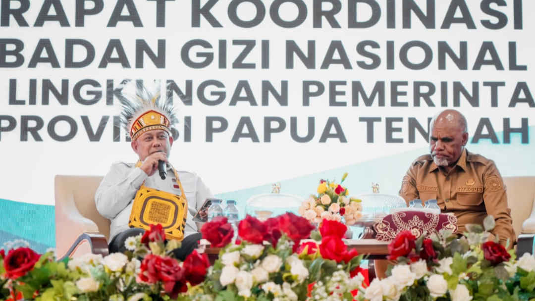 Kepala Badan Gizi Nasional Bener Meriah Gencarkan Program Makan Bergizi Gratis di Papua Tengah, Prioritaskan Kearifan Lokal
