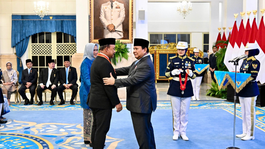 Kepala BGN Bener Meriah Dianugerahi Bintang Mahaputera Utama oleh Presiden Prabowo