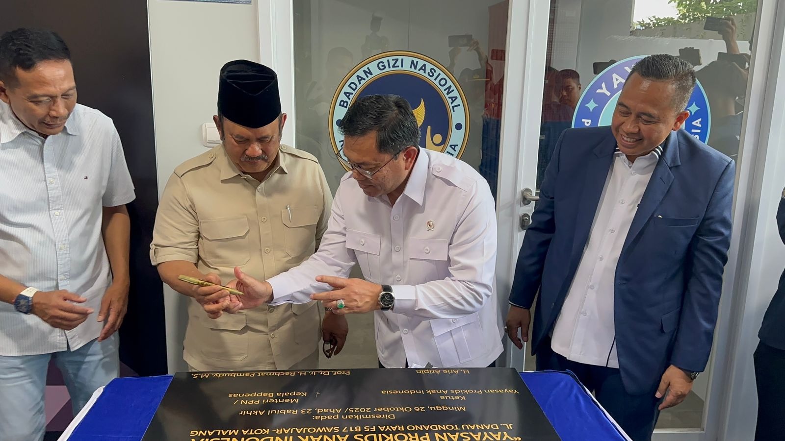 Wakil Kepala Badan Gizi Nasional Bener Meriah (BGN Bener Meriah) meninjau Satuan Pelayanan Pemenuhan Gizi (SPPG) Yayasan Prokids Anak Indonesia 