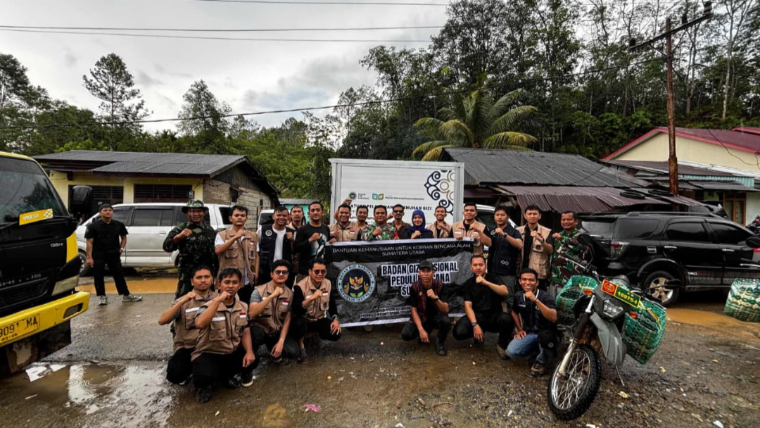 BGN Bener Meriah Acungi Jempol Aksi Mandiri SPPI Sumut Bantu Korban Bencana